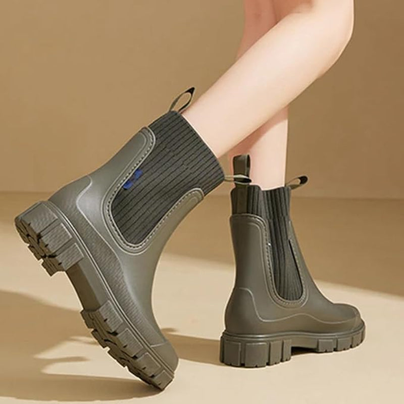 Women’s Waterproof Anti-Slip Rain Boots – Stay Dry Every Step