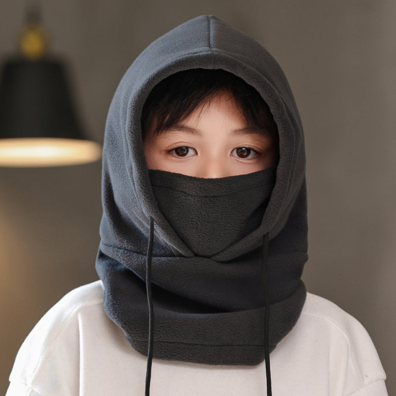 Thickened All-in-one Hat Scarf And Mask With Ear Protectionkeeps You Warm And Blocks The Wind