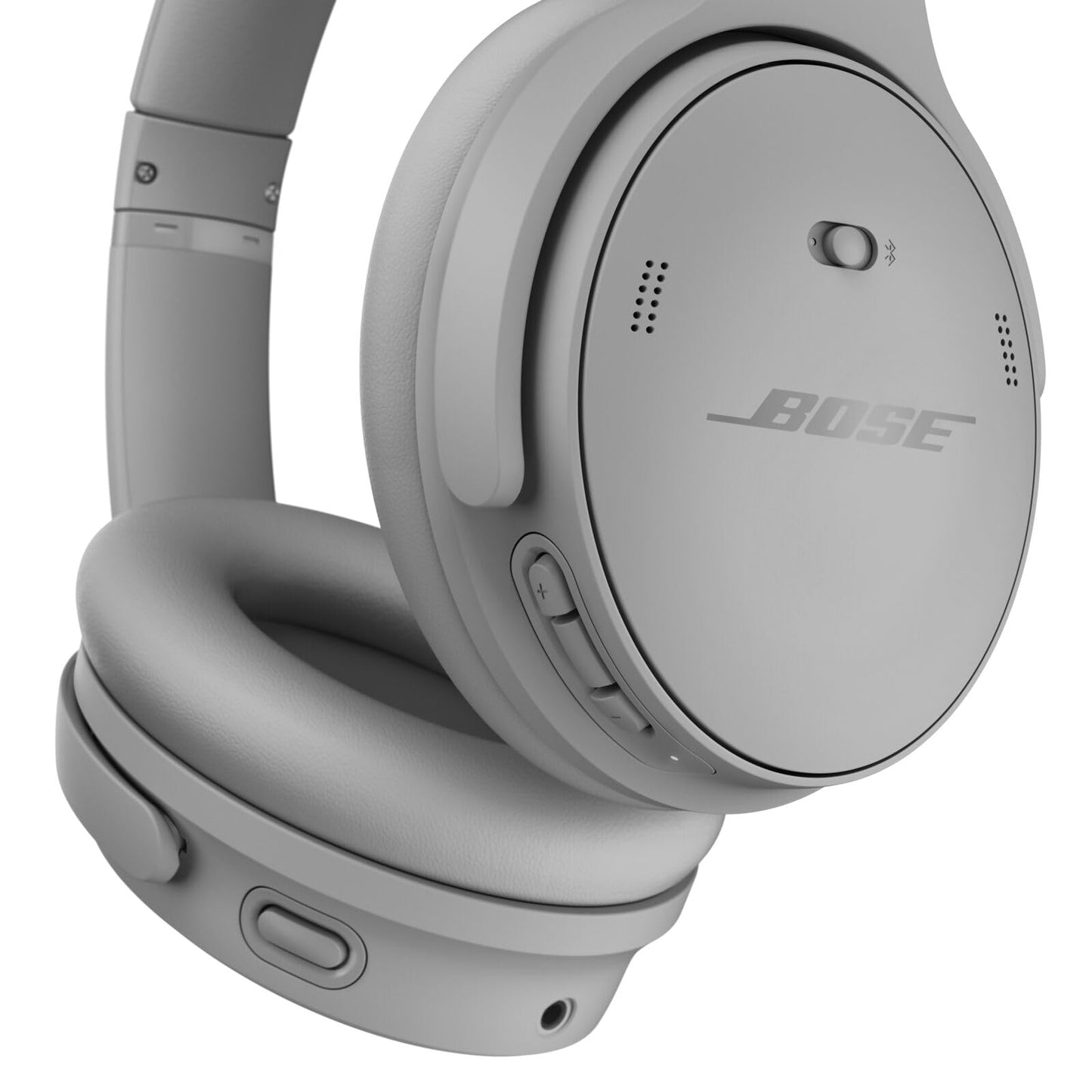 Bose QuietComfort Headphones - Wireless Bluetooth Headphones, Active Over Ear Noise Cancelling and Mic, USB-C Charging, Deep Bass, Up to 24 Hours of Playtime, Black