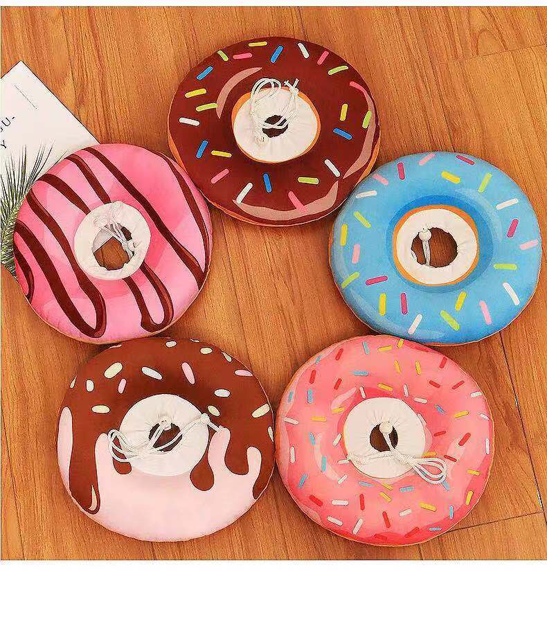 Pet cat collar protective ring
