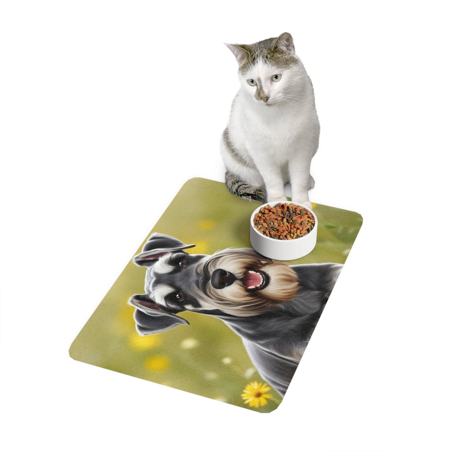 Non-Slip Pet Food Mat – Waterproof Feeding Mat for Dogs