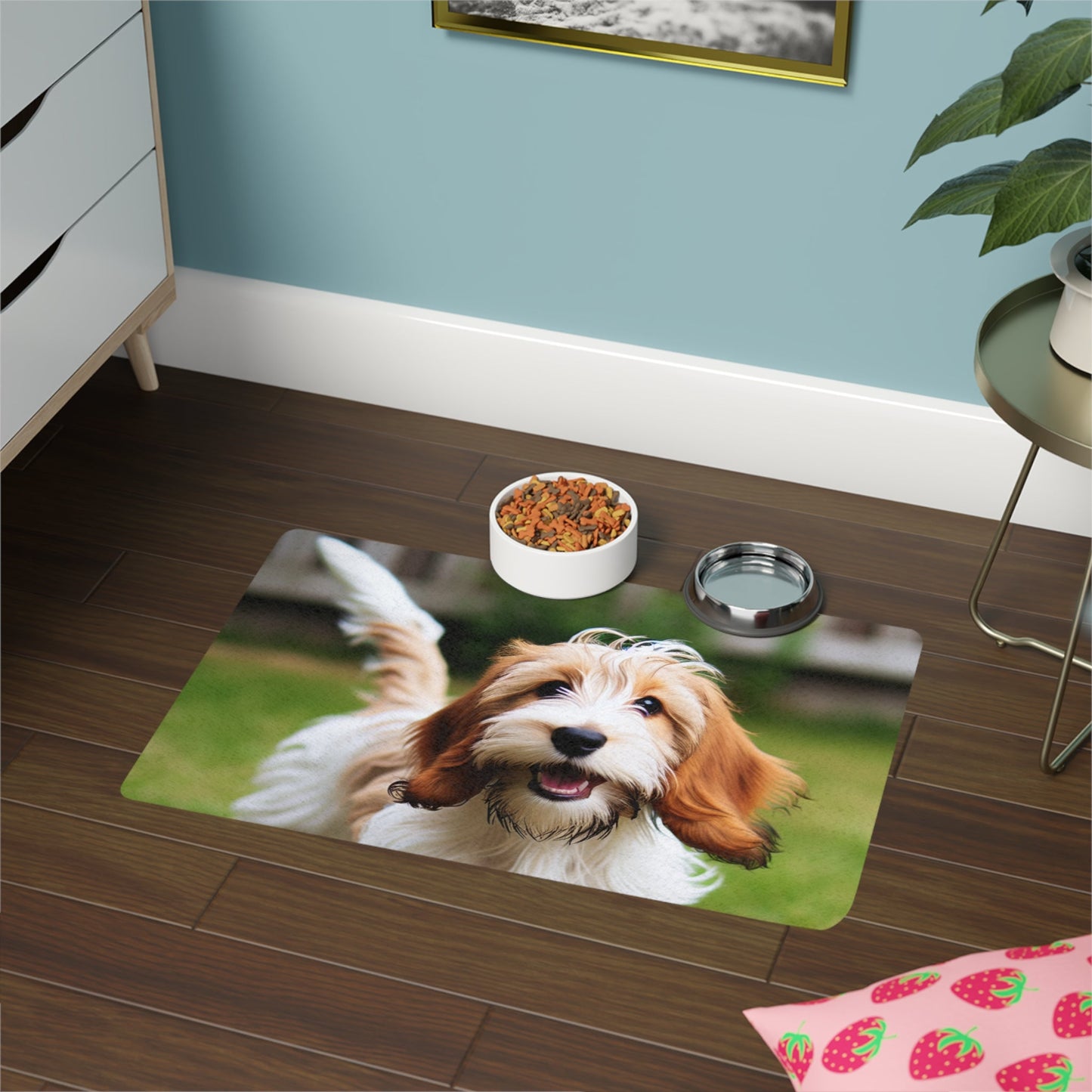 Non-Slip Pet Food Mat – Waterproof Feeding Mat for Dogs