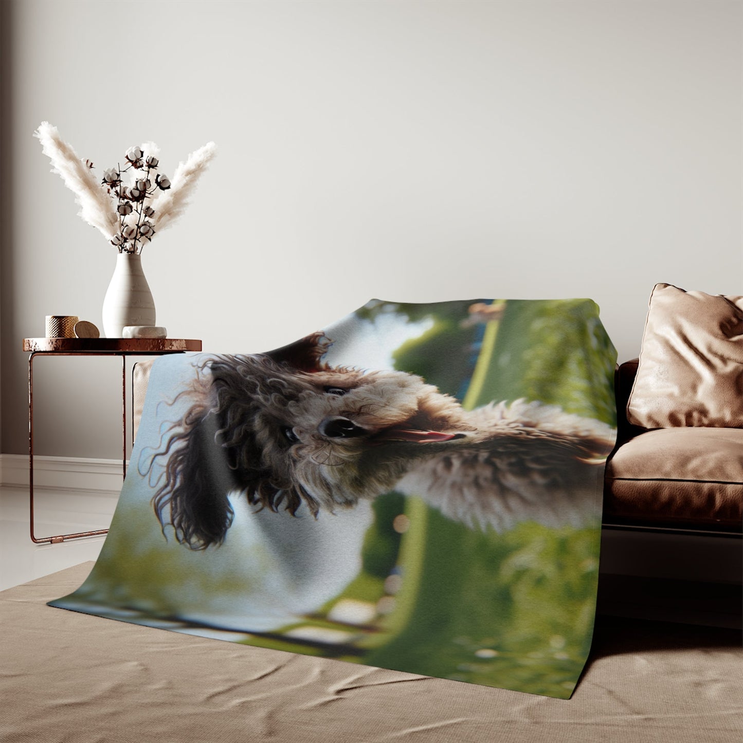 Sweatshirt Blanket – Plush Fleece Throw, 2 Size Options