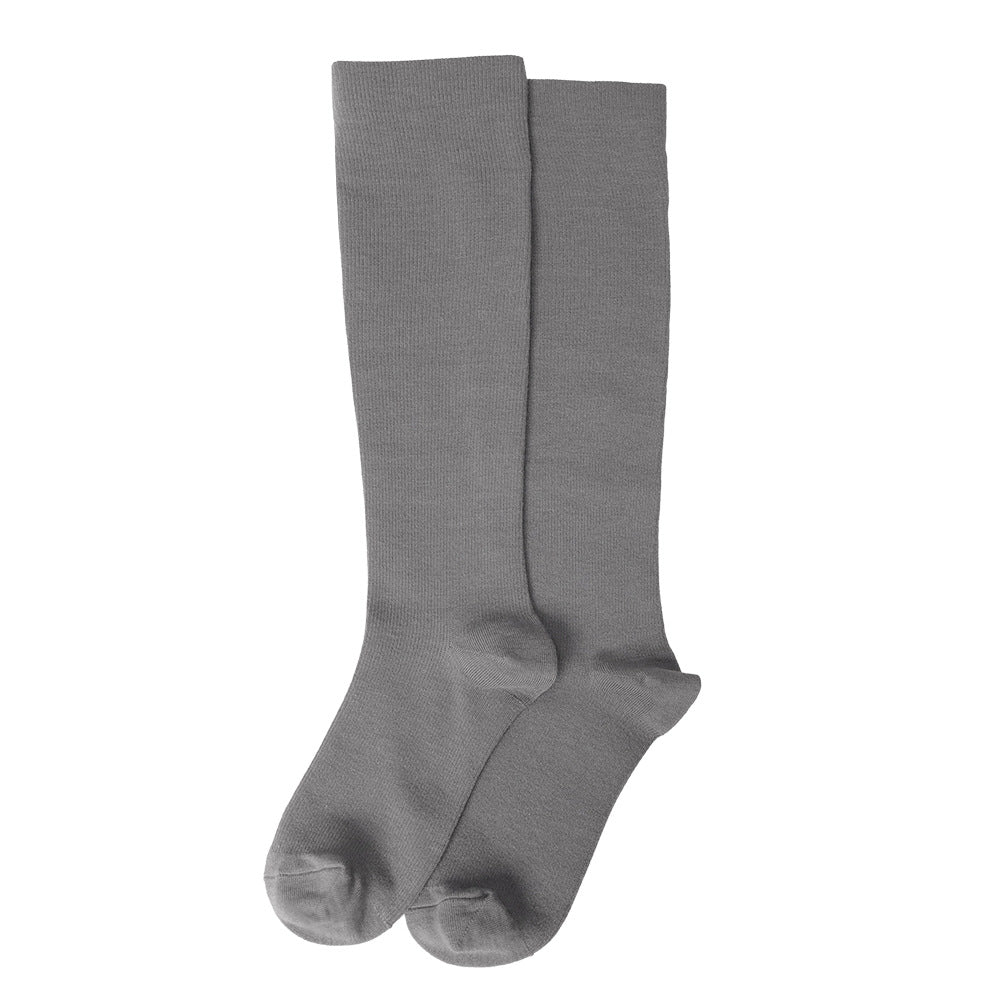 Solid-color Breathable Bamboo Fiber Compression Socks