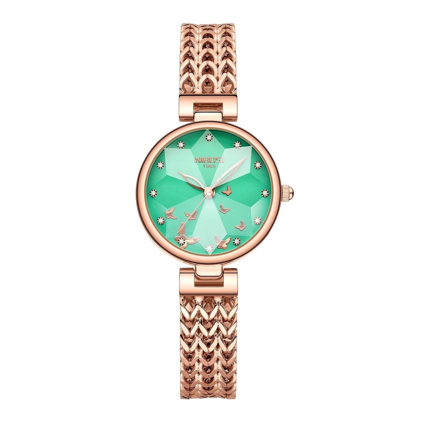New Stylish Niche Womens Waterproof Watch With A Steel Band