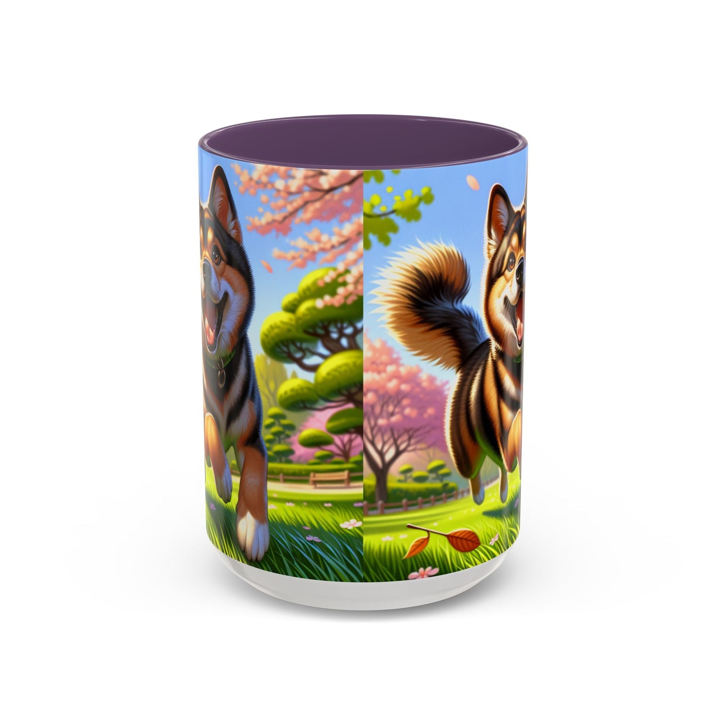 Keramiktasse mit Hunderassen-Motiv – 11 oz & 15 oz
