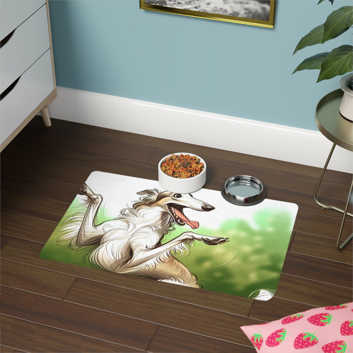Non-Slip Pet Food Mat – Waterproof Feeding Mat for Dogs