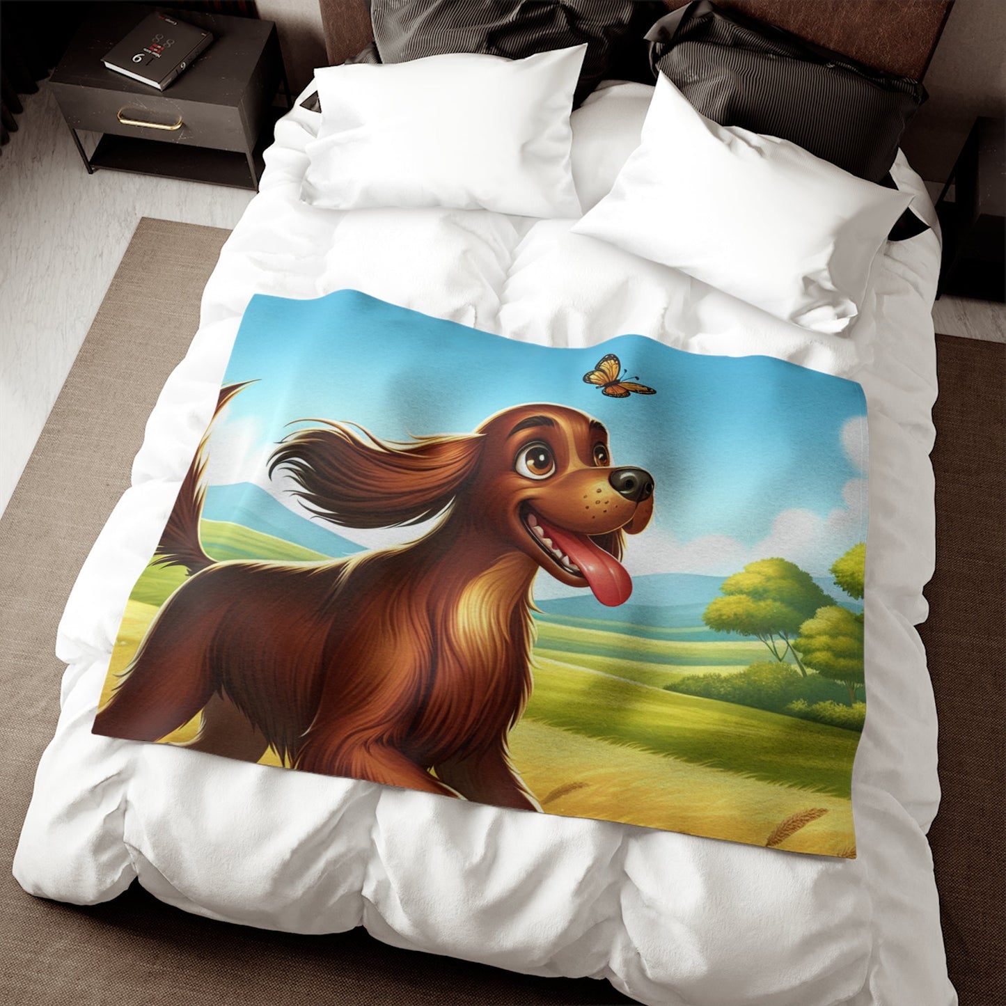 Sweatshirt Blanket – Plush Fleece Throw, 2 Size Options