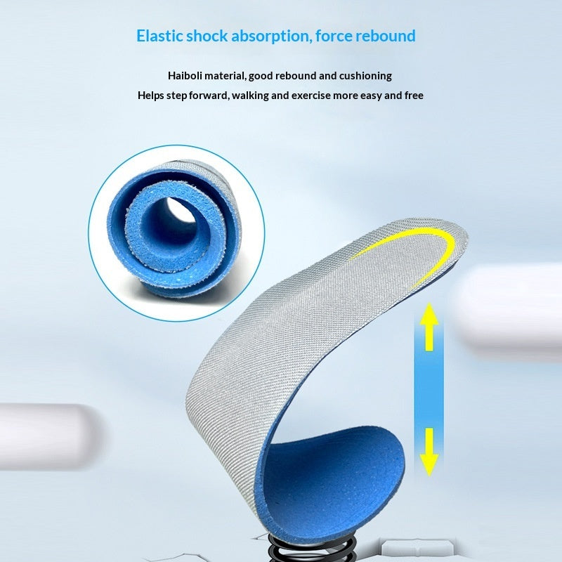 Unisex Height-increasing Shock-absorbing Insoles For Sports