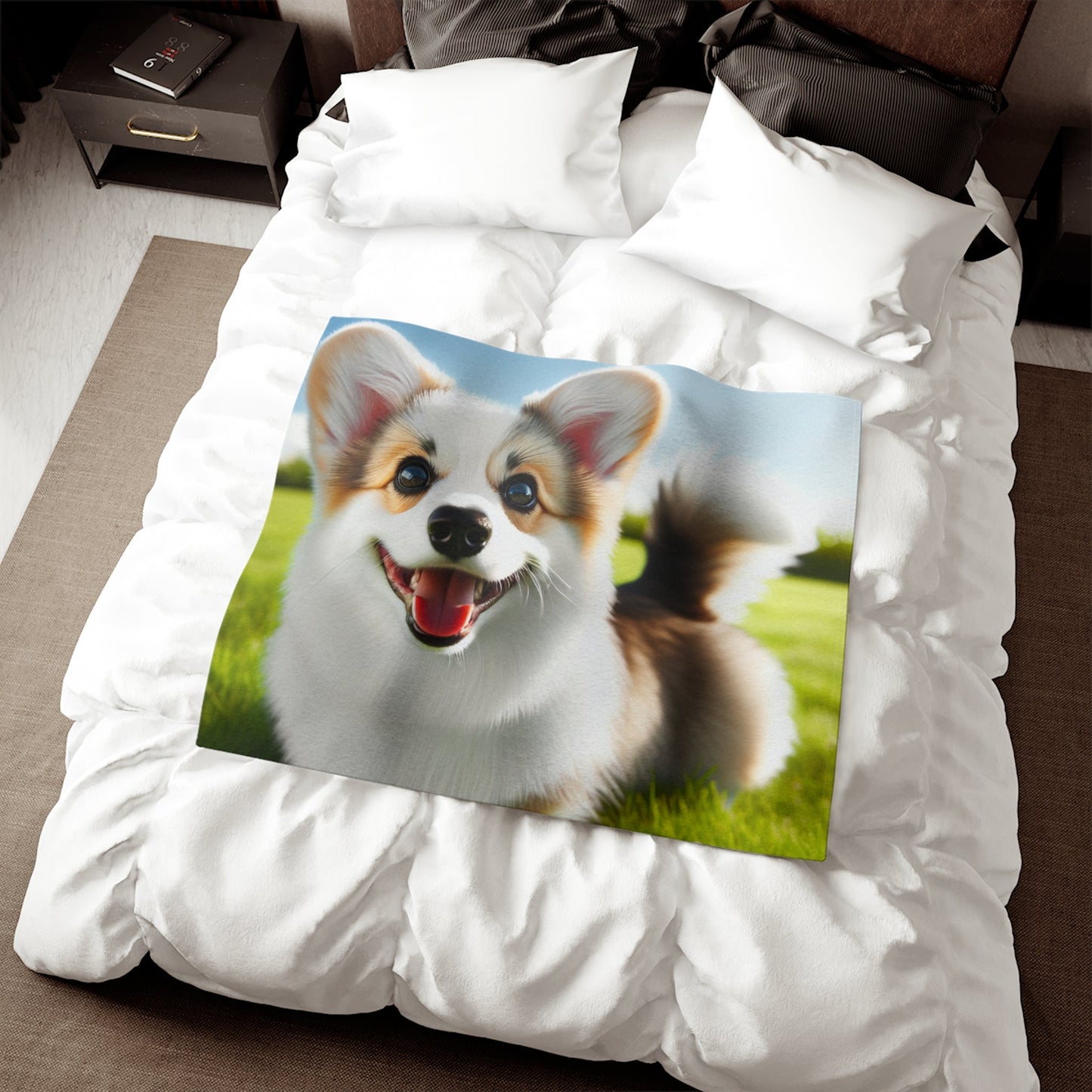 Sweatshirt Blanket – Plush Fleece Throw, 2 Size Options