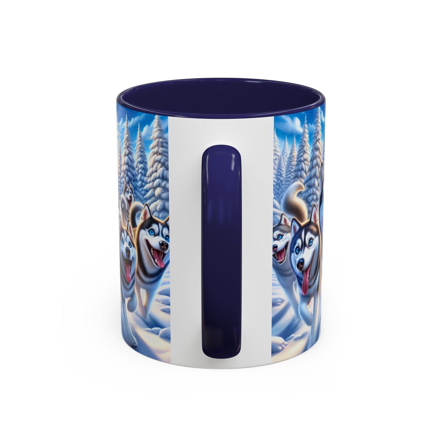 Keramiktasse mit Hunderassen-Motiv – 11 oz & 15 oz