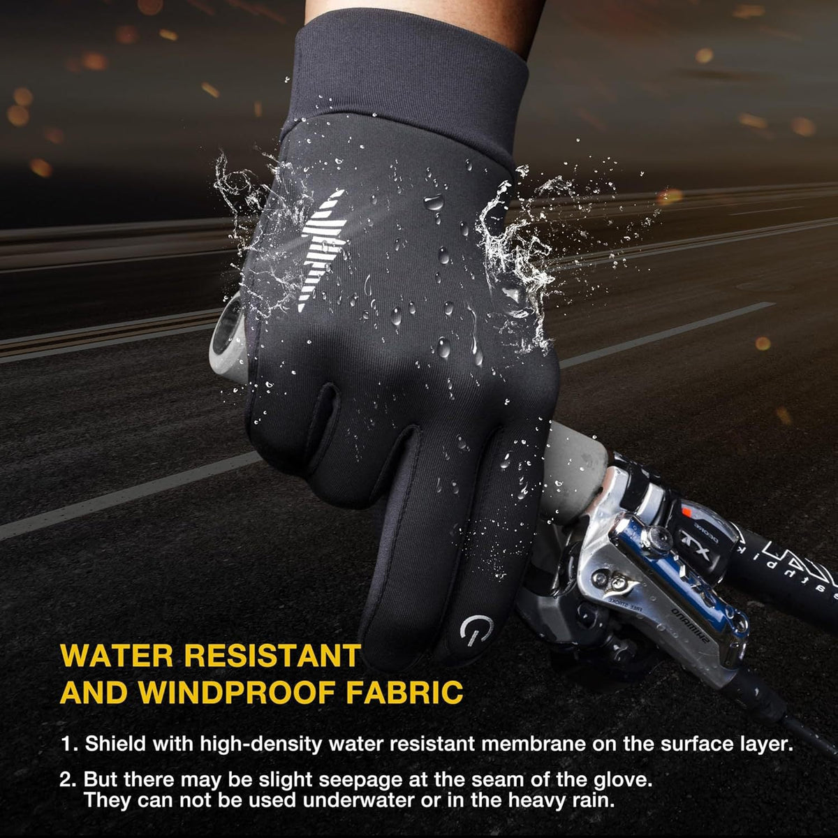 Winter Touchscreen Gloves For Men And Women Extra-thick For Outdoor Cycling