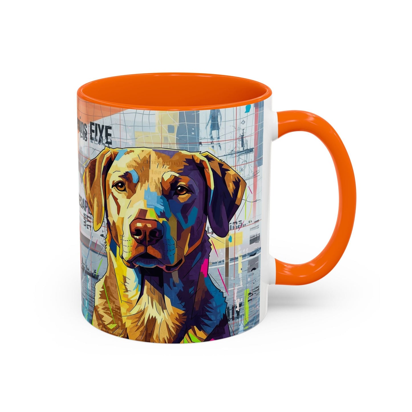Keramiktasse mit Hunderassen-Motiv – 11 oz & 15 oz