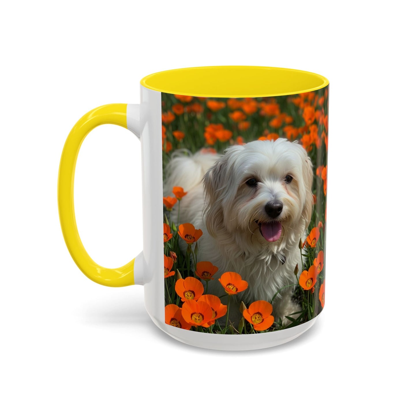 Keramiktasse mit Hunderassen-Motiv – 11 oz & 15 oz