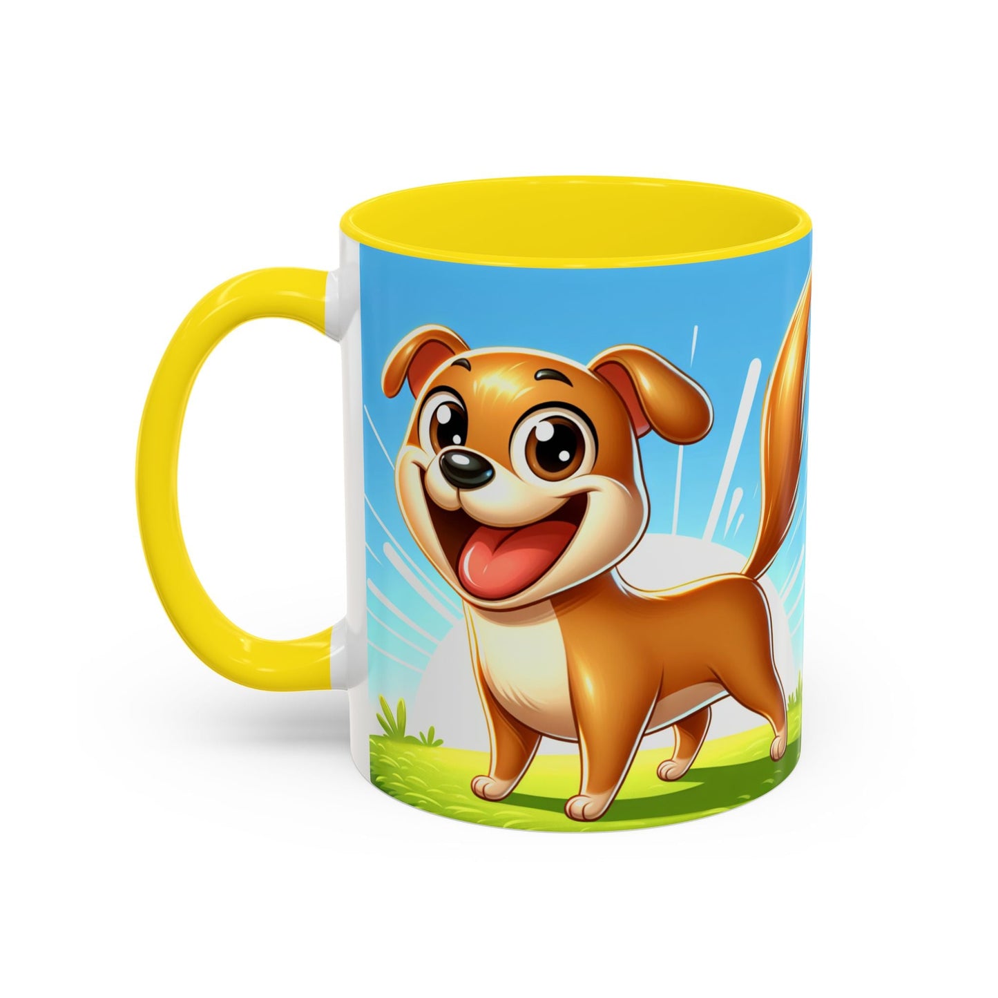 Keramiktasse mit Hunderassen-Motiv – 11 oz & 15 oz