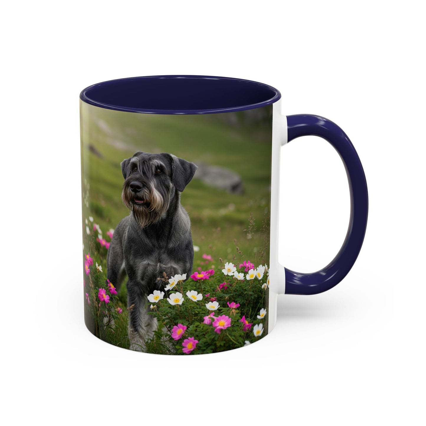 Keramiktasse mit Hunderassen-Motiv – 11 oz & 15 oz