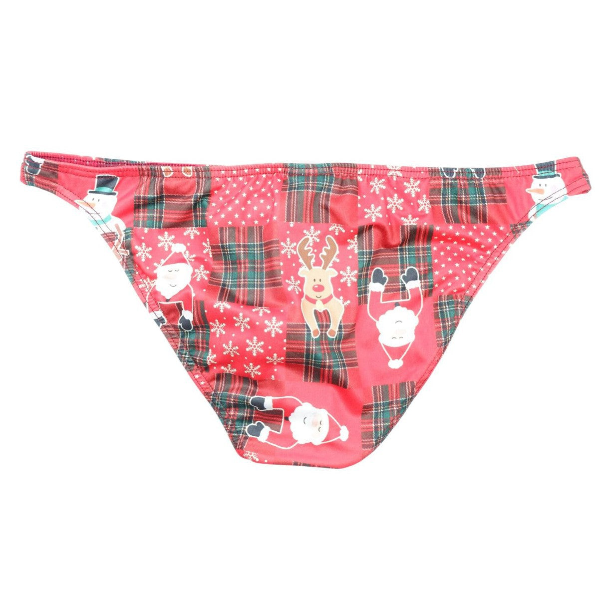 Men's Printed Breathable Underwear, Low Waist Triangle Pants
