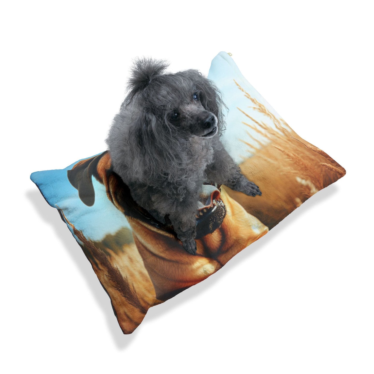 Haustierbett – Plüsch-Hundebett, 3 Größenoptionen