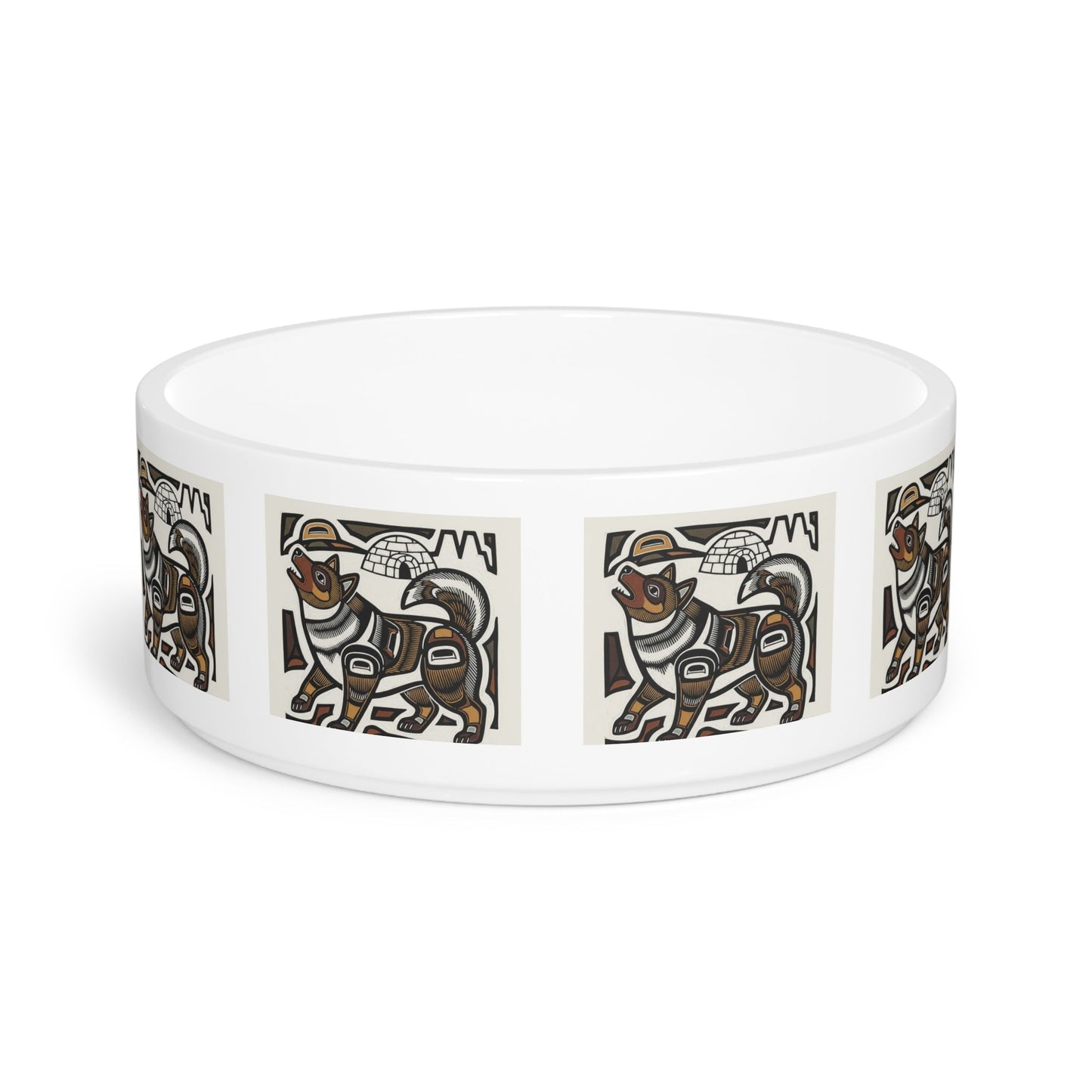 Ceramic Pet Bowl – 16 oz Dog Feeding Bowl