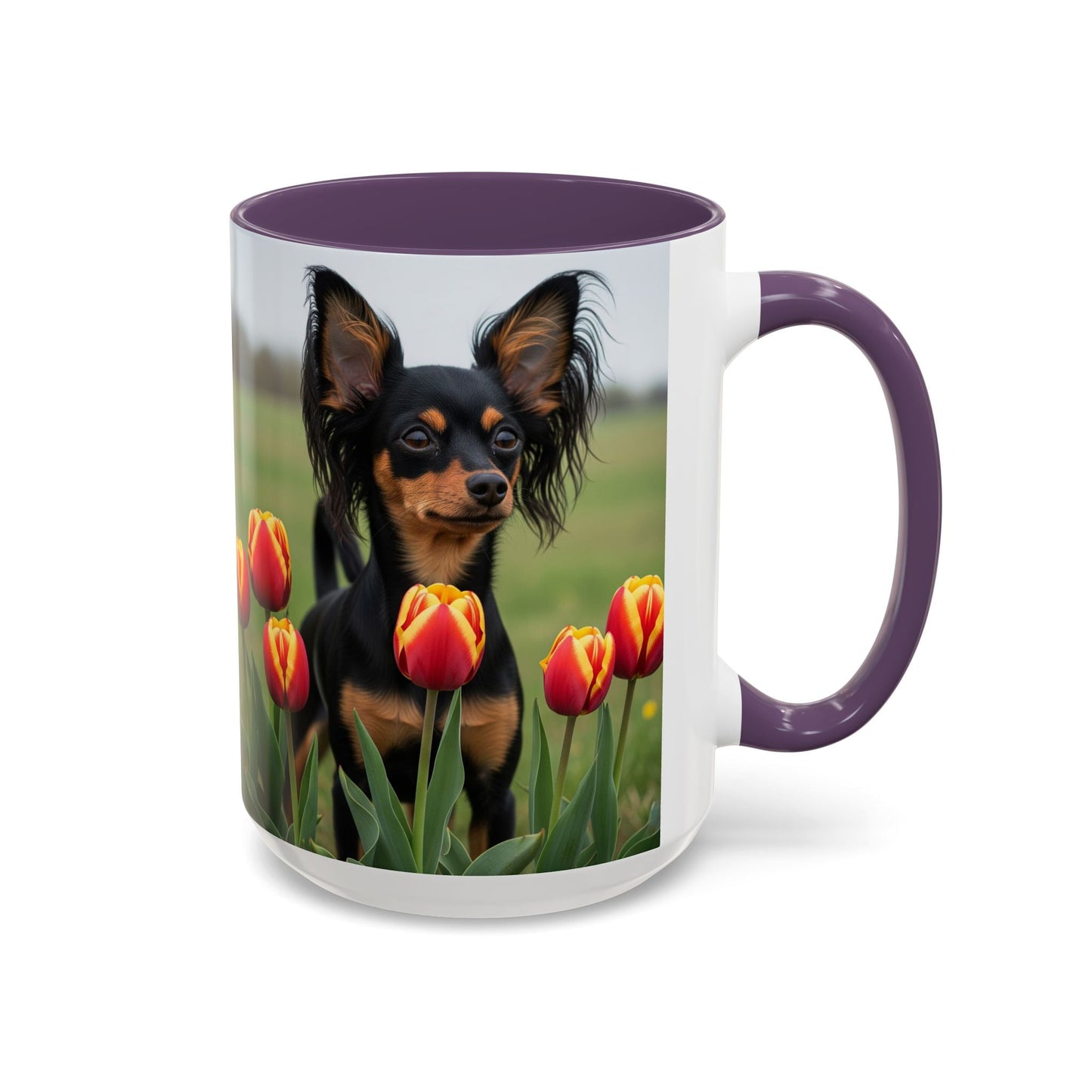 Keramiktasse mit Hunderassen-Motiv – 325 ml & 440 ml