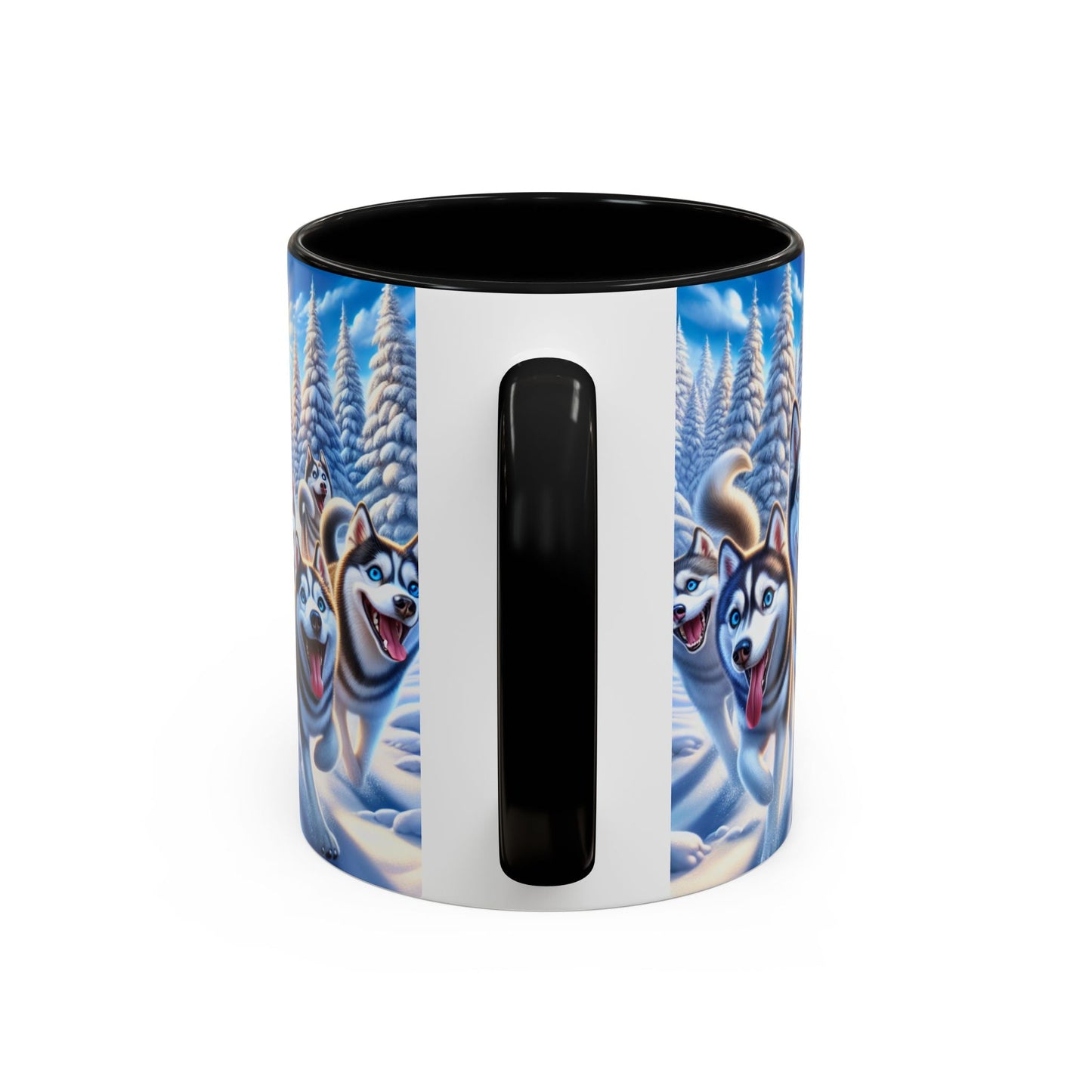 Keramiktasse mit Hunderassen-Motiv – 11 oz & 15 oz