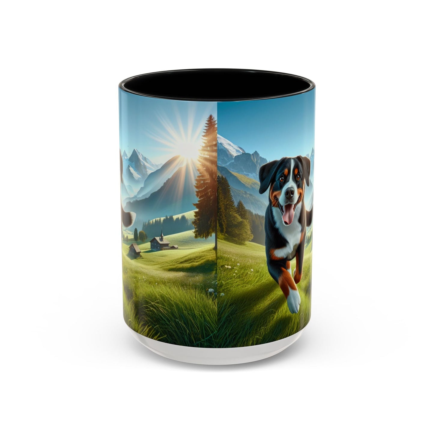 Keramiktasse mit Hunderassen-Motiv – 11 oz & 15 oz
