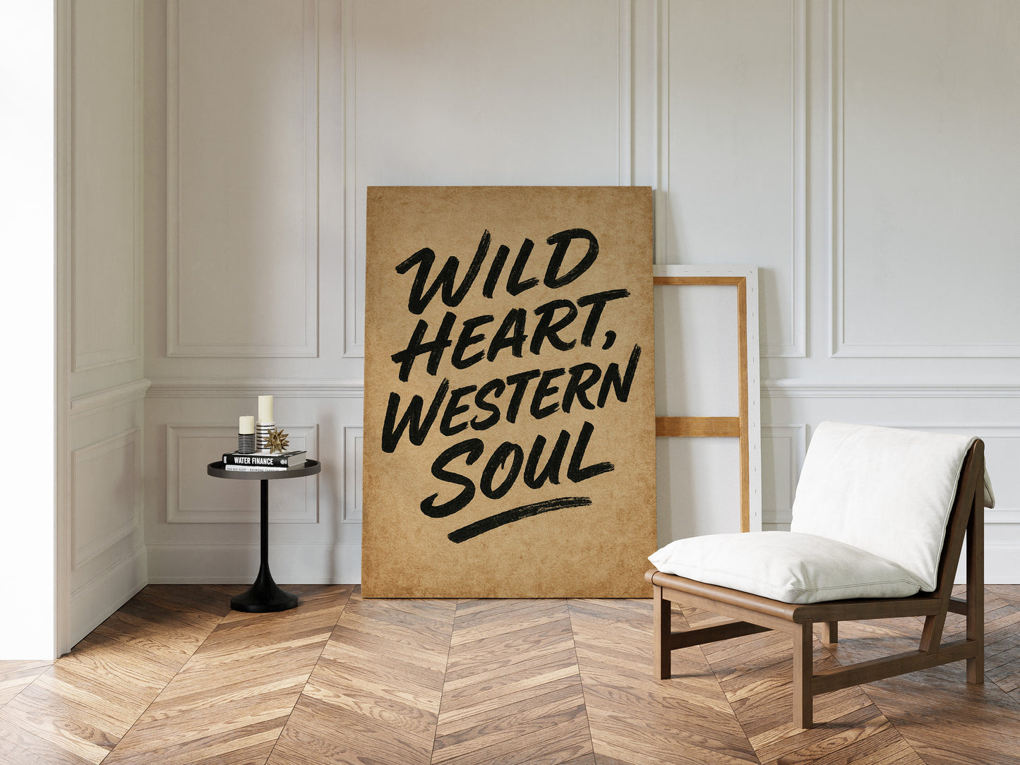Druck "Wild Heart Western Soul"