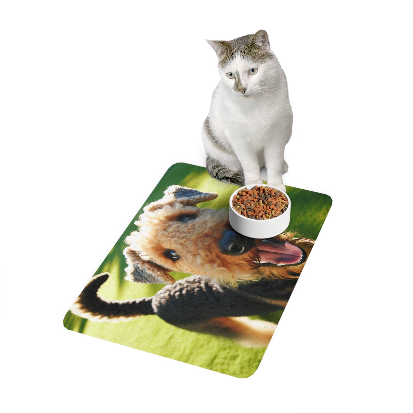 Non-Slip Pet Food Mat – Waterproof Feeding Mat for Dogs