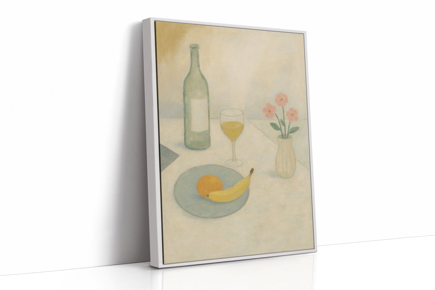 Banana and Wine in Morning Light