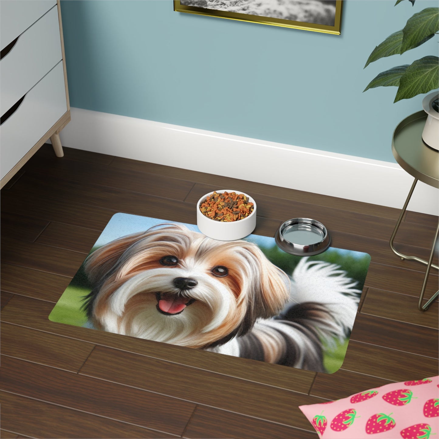 Non-Slip Pet Food Mat – Waterproof Feeding Mat for Dogs
