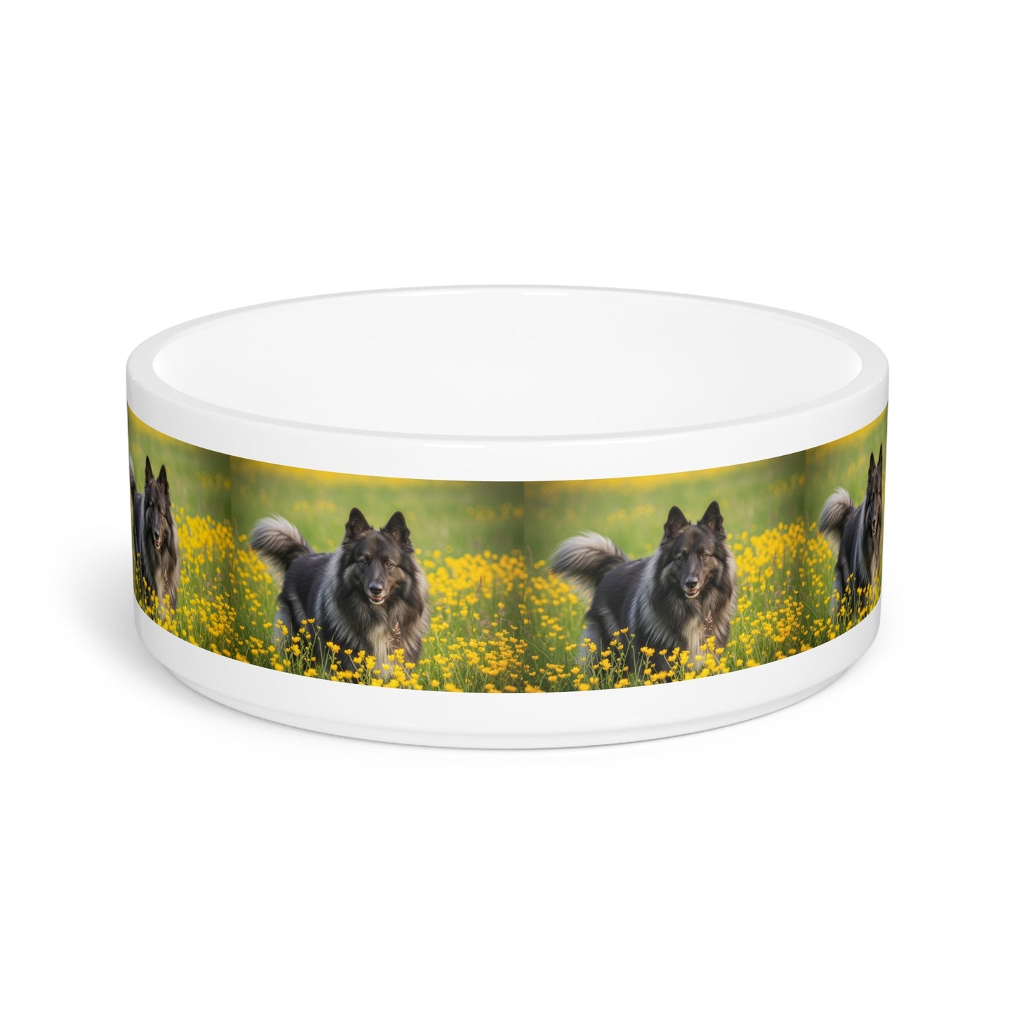 Ceramic Pet Bowl – 16 oz Dog Feeding Bowl