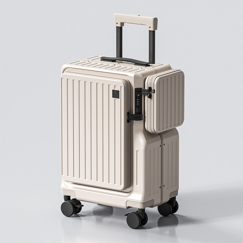 Front-opening 20-inch Carry-on Suitcase