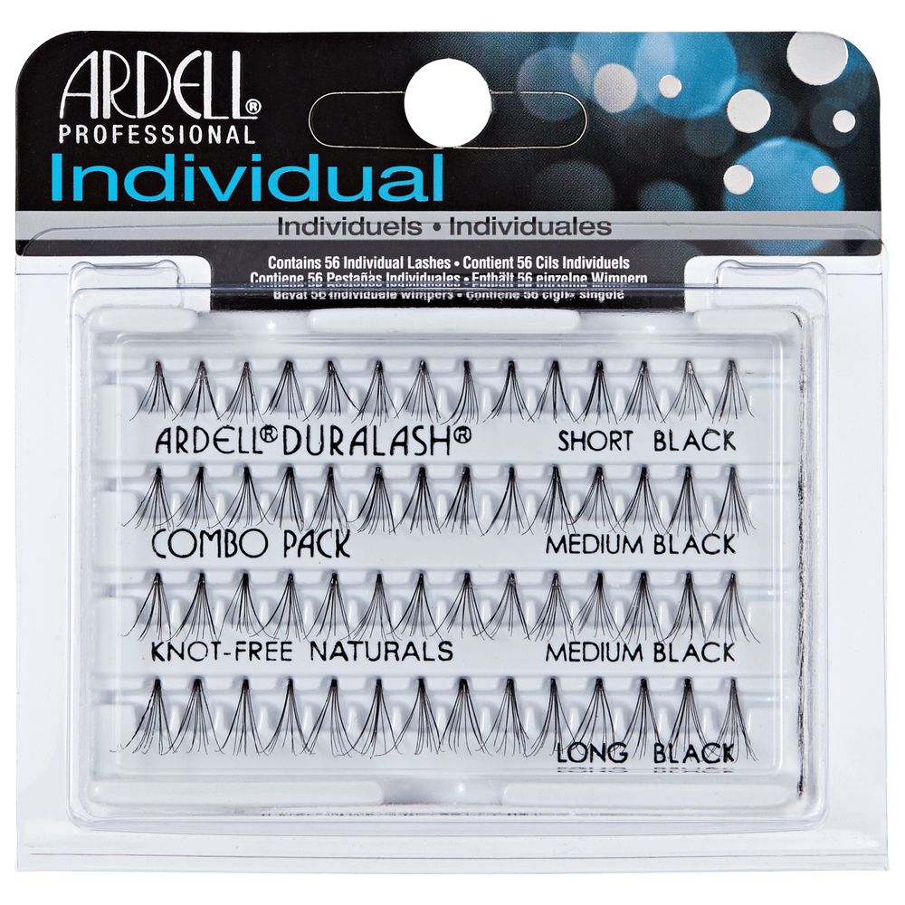 ARDELL DuraLash Cils individuels évasés - Combo noir