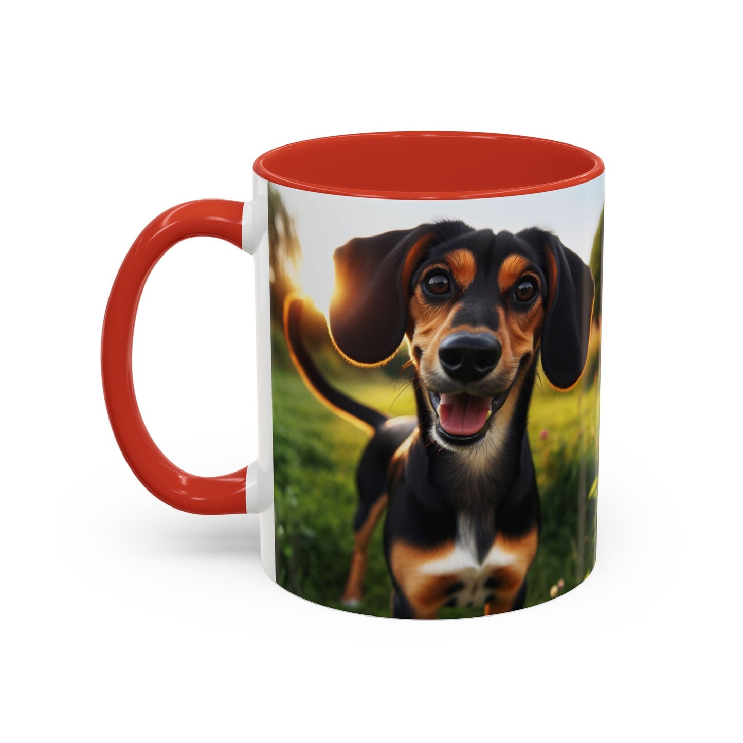 Keramiktasse mit Hunderassen-Motiv – 11 oz & 15 oz