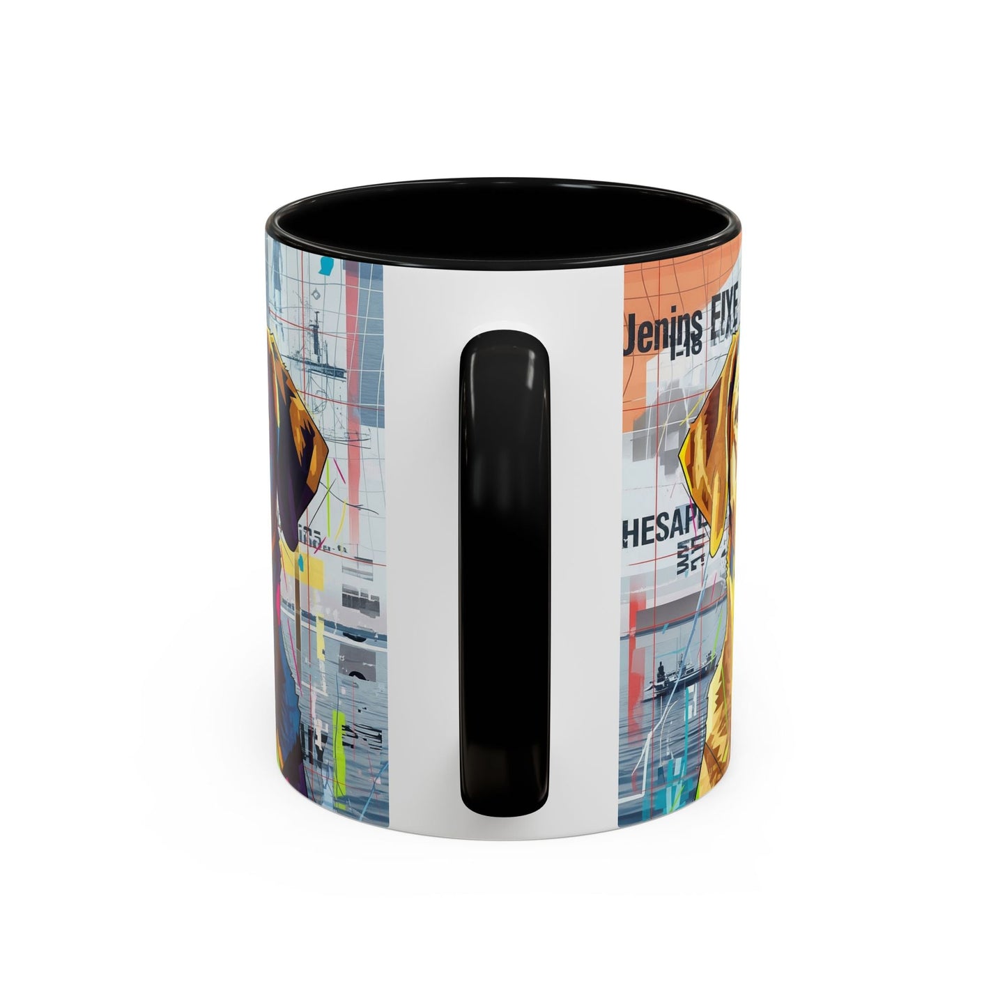 Keramiktasse mit Hunderassen-Motiv – 11 oz & 15 oz