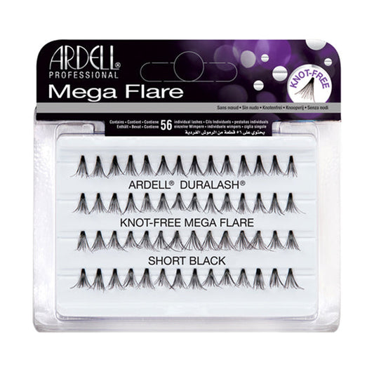 ARDELL Duralash Cils Individuels Noeuds Libres Mega Flare Noir