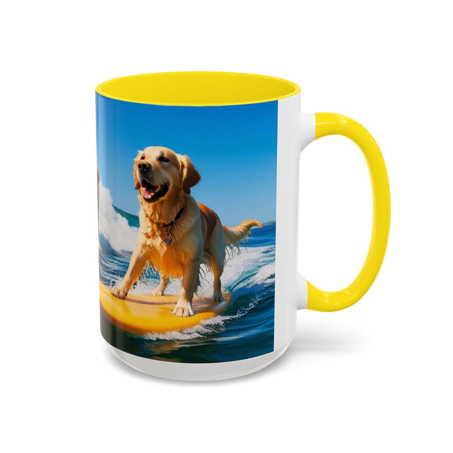 Keramiktasse mit Hunderassen-Motiv – 11 oz & 15 oz