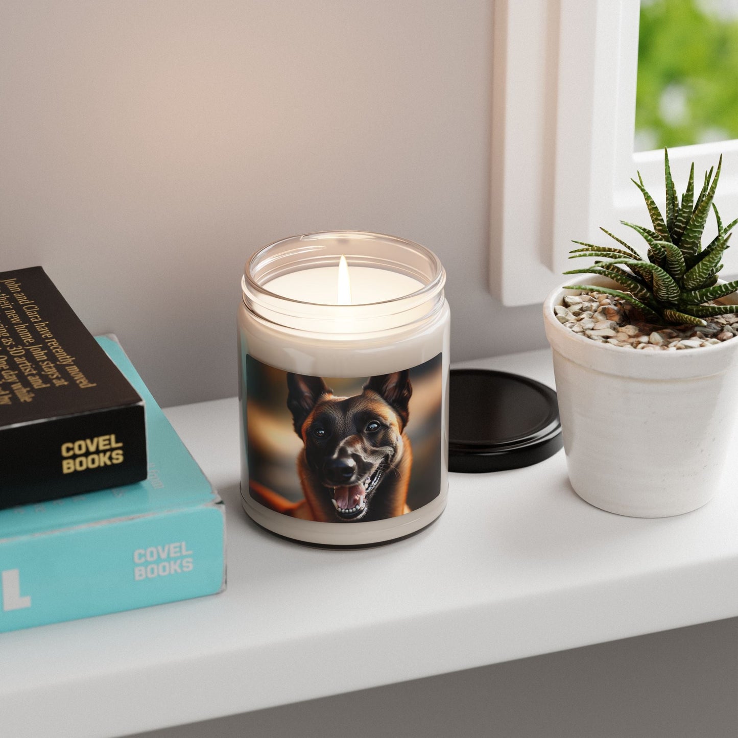 Bougie en cire de soja – Bougie parfumée en pot