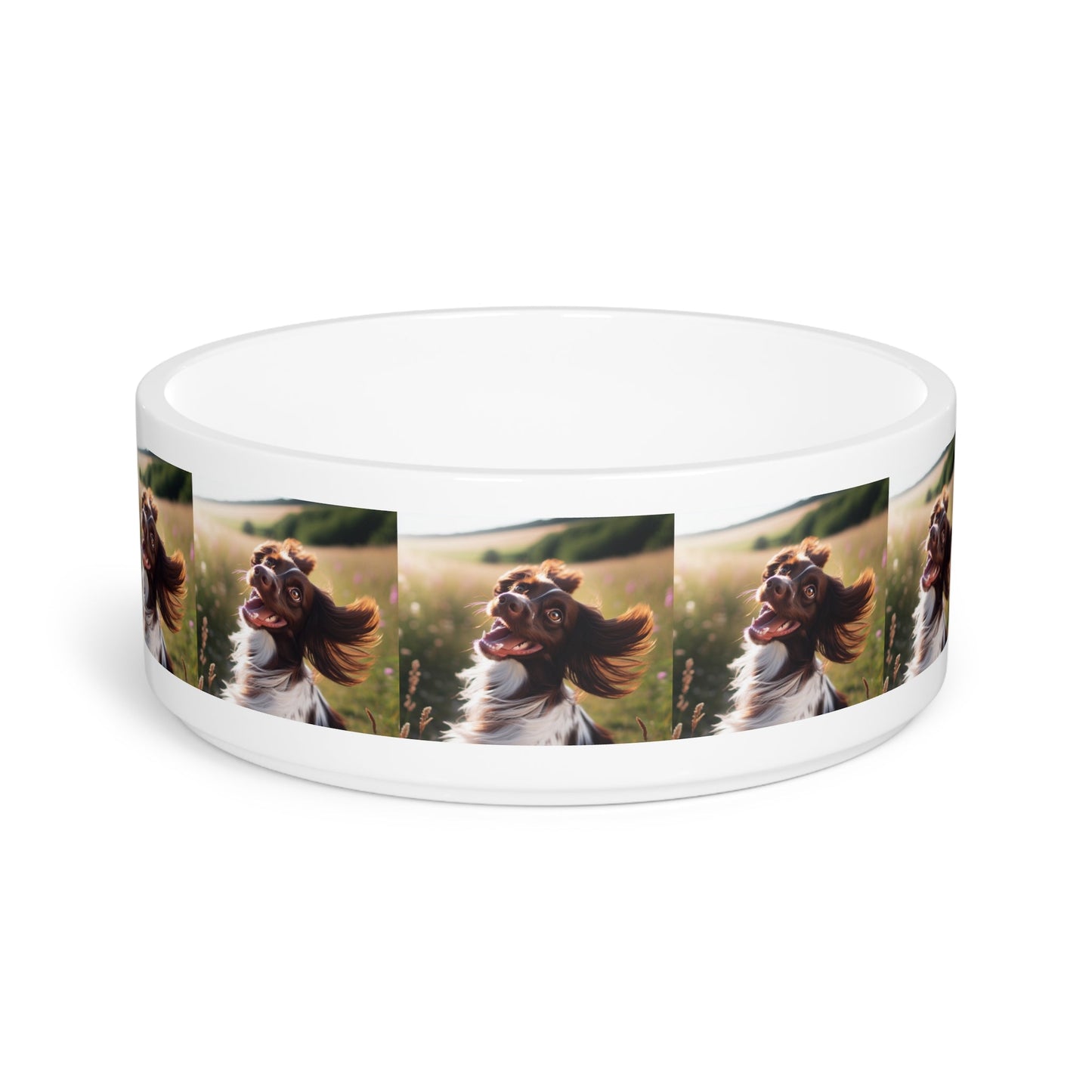 Ceramic Pet Bowl – 16 oz Dog Feeding Bowl
