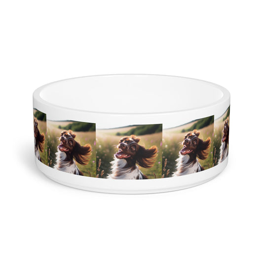 Ceramic Pet Bowl – 16 oz Dog Feeding Bowl
