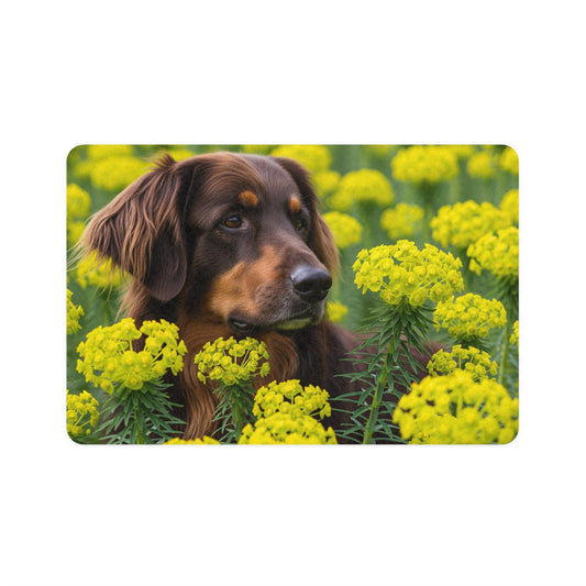 Non-Slip Pet Food Mat – Waterproof Feeding Mat for Dogs