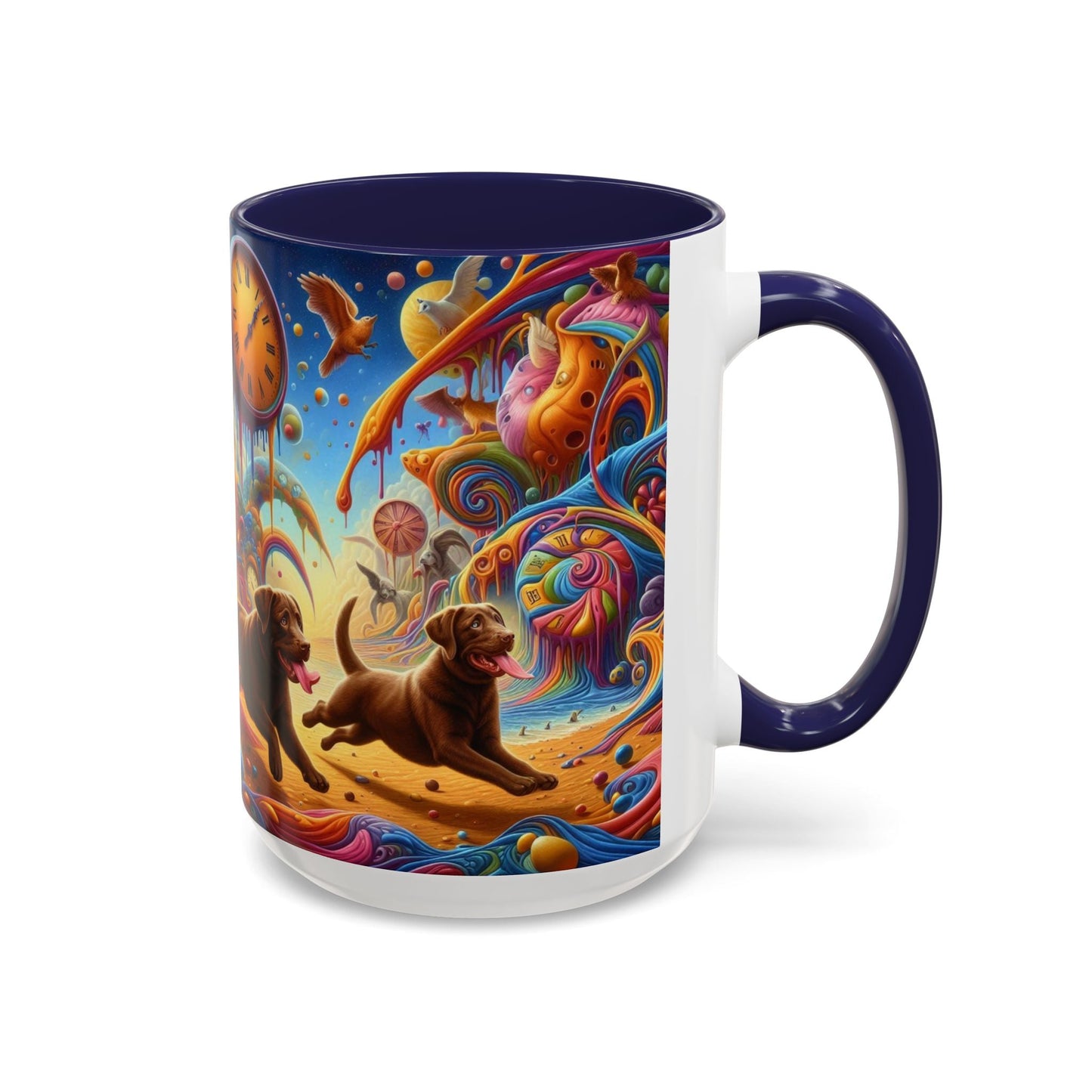 Keramiktasse mit Hunderassen-Motiv – 11 oz & 15 oz