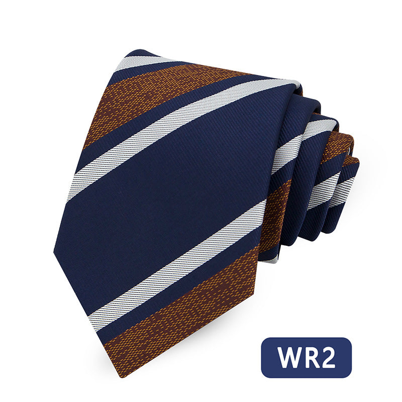 Men's Fashionable Casual Business Formal Striped Tie