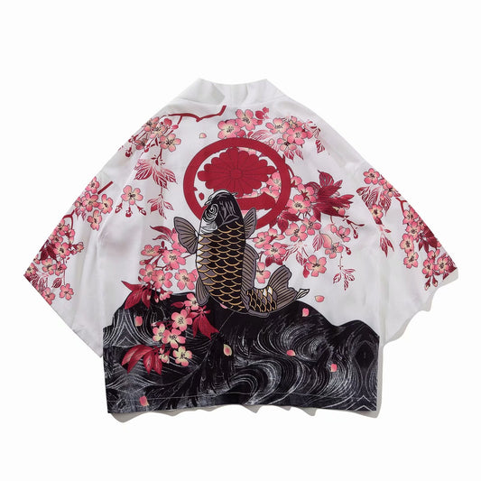 YC70018 Kimono Poisson dans l'étang