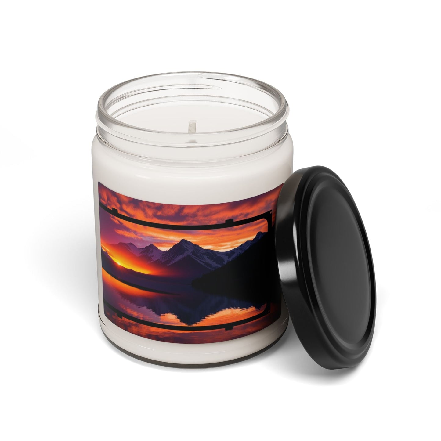 Bougie parfumée en cire de soja – Pot en verre