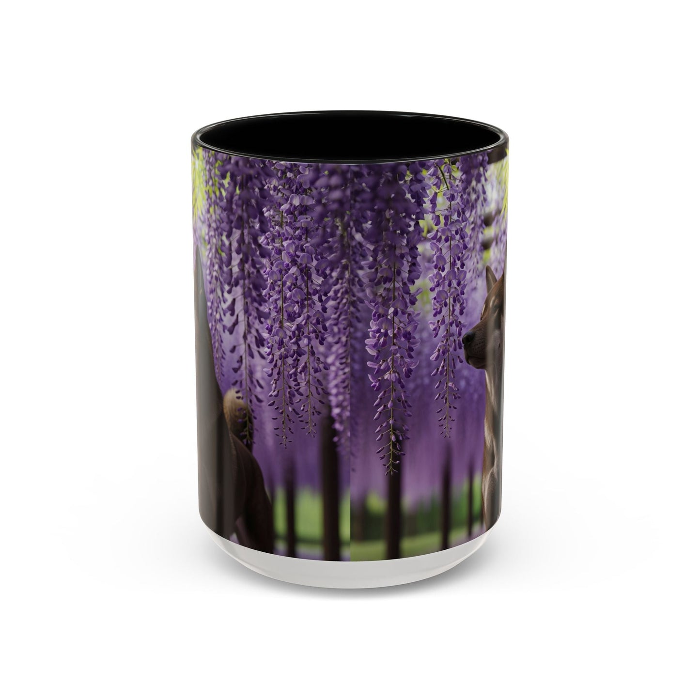 Keramiktasse mit Hunderassen-Motiv – 11 oz & 15 oz