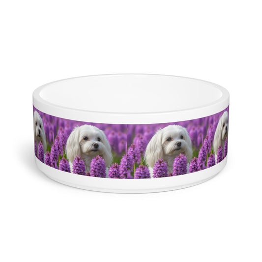 Ceramic Pet Bowl – 16 oz Dog Feeding Bowl