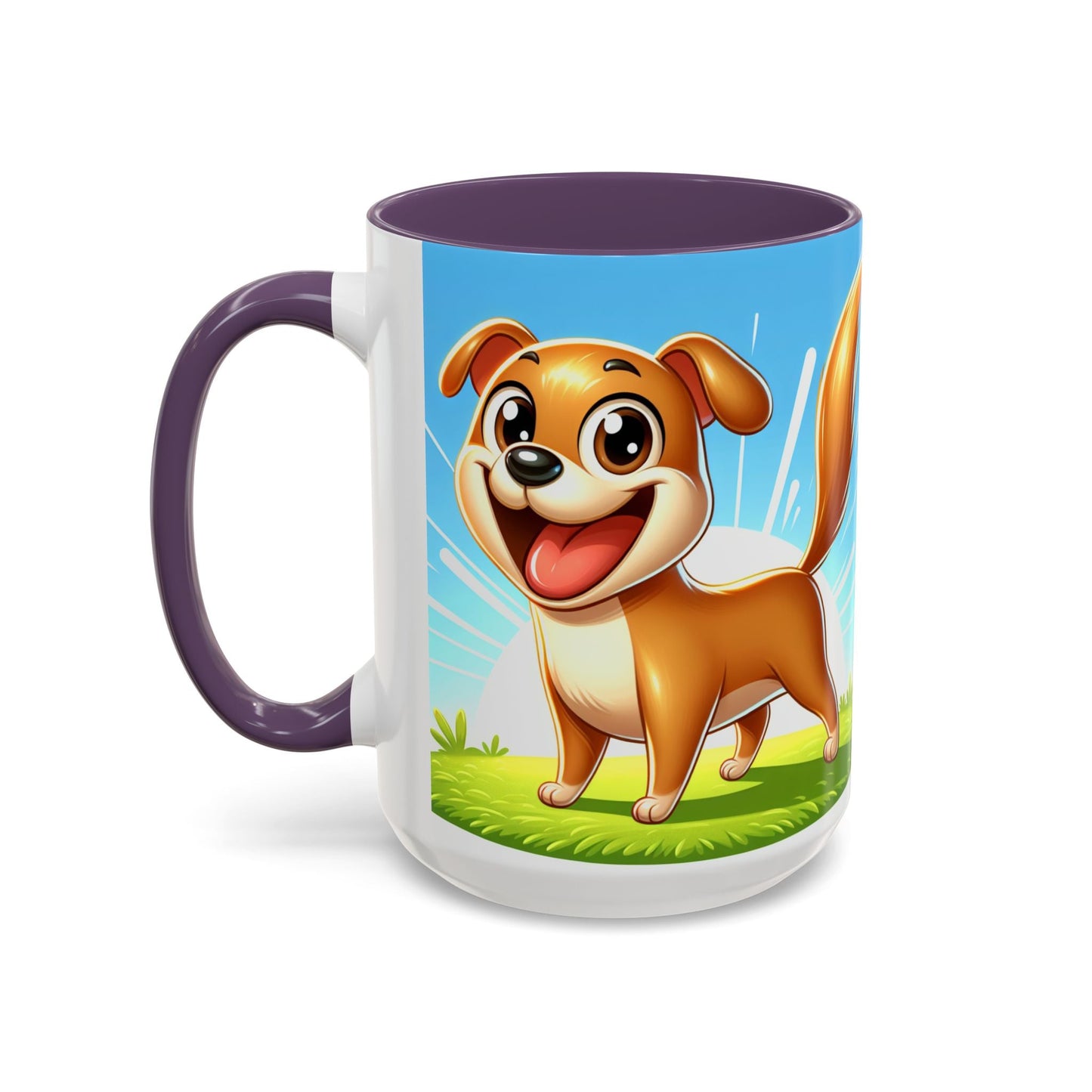 Keramiktasse mit Hunderassen-Motiv – 11 oz & 15 oz