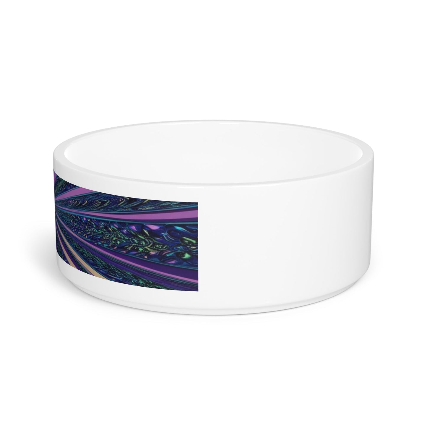 Ceramic Pet Bowl – 16 oz Dog Feeding Bowl
