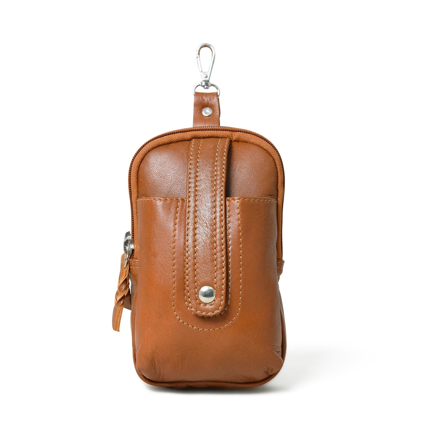 Organisateur Jet-Set : Pochette en cuir pour téléphone